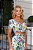 Conjunto Midi Estampado Floral Tropical Manresa Floral - Imagem 2
