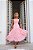 Vestido Midi de Laise Rosa Candy Sevilla Cor-de-rosa - Imagem 4