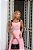 Vestido Midi de Laise Rosa Candy Sevilla Cor-de-rosa - Imagem 2