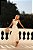 Vestido Midi de Renda Areia Almería Off-White - Imagem 4