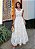 Vestido Midi de Renda Areia Almería Off-White - Imagem 5