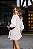 Camisa Feminina Off White Alongada com Botões Forrados Nuxx - Imagem 2