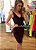 VESTIDO VELUDO TRABALHADO EVA BELLA 3579 - Imagem 1