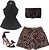 SHORT SAIA EVA BELLA RAQUEL ANIMAL PRINT - Imagem 2