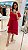 Vestido ombro a ombro Pink Eva bella  Nicole - Imagem 1