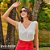 BLUSA EVA BELLA COM DETALHE NO OMBRO PÂMELLA - Imagem 1