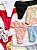 Calcinhas Lolitas Glam - Kit com 3 Unidades (*CORES/ESTAMPAS SORTIDAS E ALEATÓRIAS) - Imagem 1