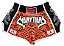 SHORT MUAY THAI BURN PREMIUM LARANJA 50% desconto - Imagem 1