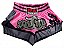 Short Muay Thai Cetim Premium Tradicional Rosa - Imagem 1