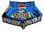 Short Muay Thai Cetim Premium - Tradicional AZUL - Imagem 1