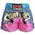 SHORT MUAY THAI GOLD ROSA 50% desconto - Imagem 1