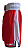Calção Bermuda Short Boxe - Vermelho E Branco 50% desconto - Imagem 2