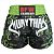 Short Muay Thai Tailandês Premium - Verde Limão - Imagem 1