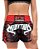 Short Muay Thai Calção Tailandês Unissex - Premium Vermelho - Imagem 3
