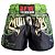 Short Muay Thai  - Gold Verde 50% Desconto - Imagem 1