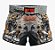 Short Muay Thai Calção Tailandês Unissex - Asian Tiger - Imagem 3