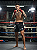 Short Muay Thai Tailandês Preto Básico Unissex - Caveira - Imagem 2