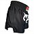 Short Muay Thai Tailandês Preto Básico Unissex - Muay Thai - Imagem 4