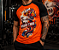 Camiseta Raglan Muay Thai Linha Bangkok Tigre - Laranja - Imagem 1