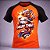 Camiseta Raglan Muay Thai Linha Bangkok Tigre - Laranja - Imagem 2