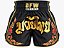 Short Muay Thai Flower - Dourado - Imagem 1