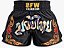 DUPLICADO - Short Muay Thai Flower - Dourado - Imagem 1