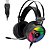 Headset Gamer Fortrek Pro USB RGB G H1+ 7.1 Cinza - Imagem 1