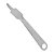 Afastador Hohmann N°02 15cm x 15mm (apoio) x 5mm (ponta) - Imagem 1