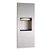 Toalheiro de Embutir e Lixeira 6l Inox Bobrick B-36903 - Imagem 1