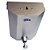 Dispenser Saboneteira s/ Visor Sabão Álcool Gel Inox 2L GRX - Imagem 3