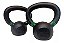 Kit X2 Kettlebell 4 Kg Halter Com Alça Preto C/ Nf - Dsr - Imagem 1