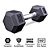 Fit Halter Com Borracha / Barra De Metal - 5kg - Imagem 3