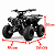 Super Quadriciclo ATV 125cc - 4 Tempos - Imagem 9