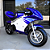 SUPER MINI MOTO GP NINJA 49cc - MODELO DE EXPOSIÇÃO - Imagem 3