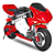 SUPER MINI MOTO GP NINJA 49cc - MODELO DE EXPOSIÇÃO - Imagem 8