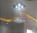 Lustre de cristal 28x28cm x 80cm altura reto - Imagem 1