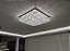 Lustre de cristal 70x70cm por 15cm altura - Imagem 2