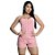 Pijama Feminino Short Doll Estampado – Conjunto Regata e Shorts Confortável - Imagem 4
