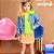 Conjunto Infantil com Blusa Verde Neon Canelada da Animê - Imagem 2