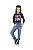 Calça Infantil Feminina Clochard Lavagem Jeans da Have Fun - Imagem 2
