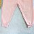 Calça Infantil Rosa Claro Moletom Flanelado da Nini Bambini - Imagem 4