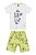 Conjunto Infantil com Bermuda Moletom da Up Baby - Cores Diferentes - Imagem 2