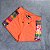 Conjunto Infantil Short Laranja Neon Paetê da Vanilla Cream - Imagem 5