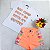 Conjunto Infantil Short Laranja Neon Paetê da Vanilla Cream - Imagem 1