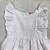 Vestido Infantil Branco Laise Manga Morcego da Mon Sucré - Imagem 2