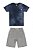 Conjunto Infantil Camiseta Tie dye e Bermuda de Malha Up Baby - Imagem 2