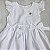 Vestido Infantil Branco Batizado da Pupi - Imagem 2