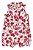 Macacão de Bebê Curto Estampado Vermelho da Up Baby - Imagem 2