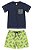 Conjunto Infantil c/Bermuda Estampada da Up Baby - Imagem 1
