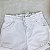 Shorts Infantil Feminino de Sarja Branco da Have Fun - Imagem 2